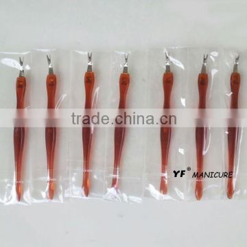 Nail dead skin fork with factory price