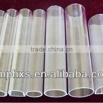 Low price clear pc tube