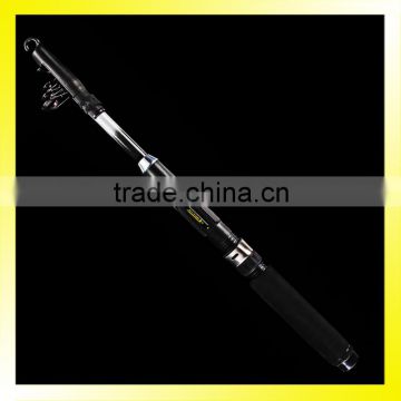 The Hollow Fiberglass Spinning Retractable Fishing Rod