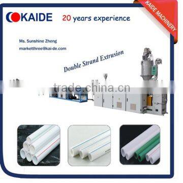 Doube Strand PPR Water Pipe Making Machine 40m/min