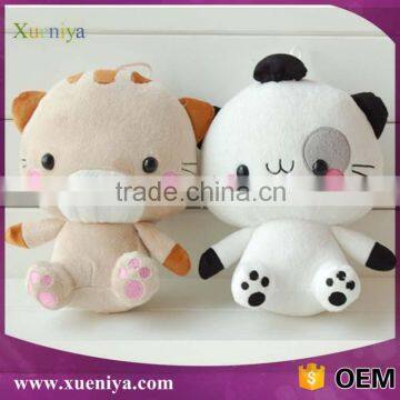 Cheap Baby Animal Toy Custom Plush Valentine Cat Toy Stuffed Cat Pillow