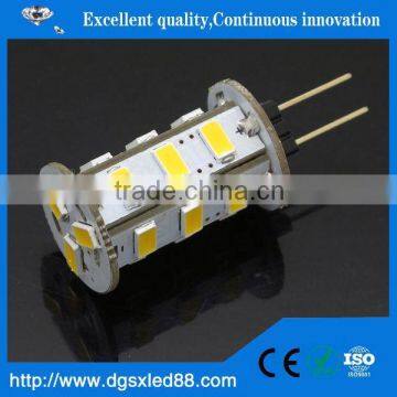 Ceramic Material Mini 14x43mm 1pc COB 180 Degree 140lumen 2W G4 LED 12V