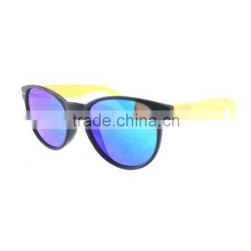 China New Product Wholesale Eco-friendly Custom PC Plastic Bamboo Sunglasses