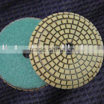 4" Diamond Convex Polishing Pads