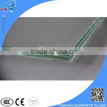 double laminated pane glass for wall