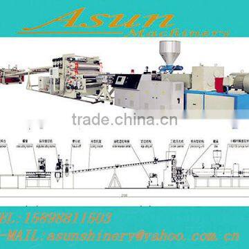 PVC Foam Borad Extrusion Machinery/PVC Foam Board Production Line