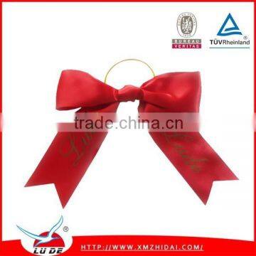 2015 wholesales satin ribbon handmade flowers for gift packing