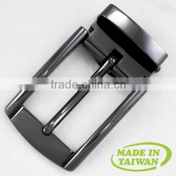 High Quality 32mm Man Alloy Press Hook and Loop Belt Buckle photo-6