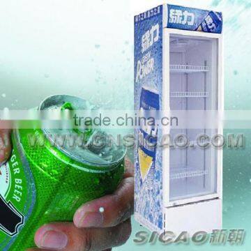 180L/228L/238L/288L/328L/338L/ 360L/380L/400L/430L/500L/600L Single Door Display Refrigerator Showcase with Lock