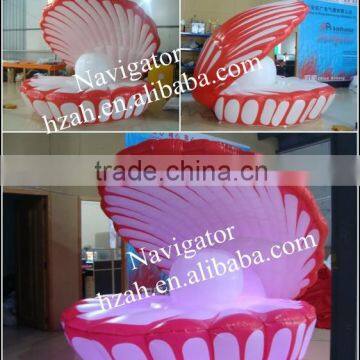 New attrative giant Inflatable shell for wedding stage decor