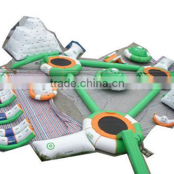 P-water park-002 inflatable water park equipment, floating giant inflatable water park