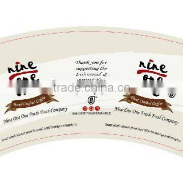 factory direct sales pe coated paper cup body