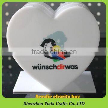 Customized Hot Sale Clear Acrylic Donation Box With Locks Cheap High Quality photo-6