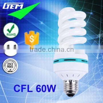 Spiral/4U Energy Saving Lamp CFL 60W Daylight 6500K With E27 Base