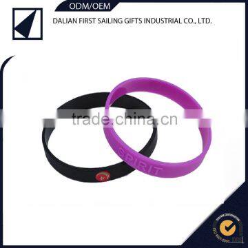 Latest Design Colorful Fluorescent Silica Gel Hand Ring Bracelet Hot Sale In 2016
