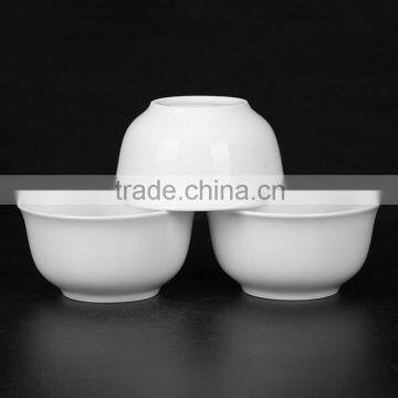 Hot Products White Chinese Microwave Safe Rice Bowl Porcelain photo-3
