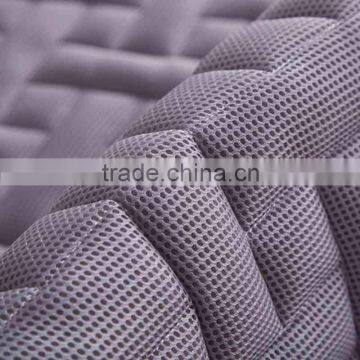 Coffee Quilted PU Combined Cool VibratingMattress Pad For Adults