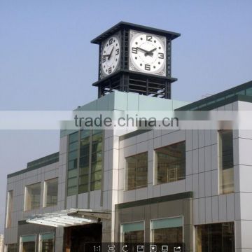 school outdoor tower clock