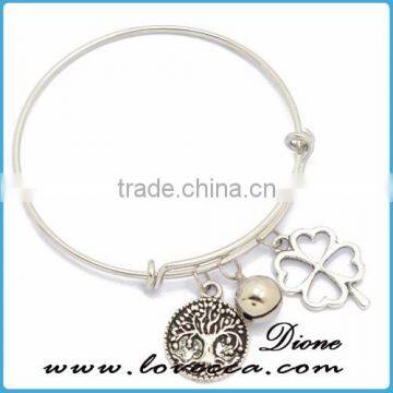 Bangles For Girls Hot Sale Adjustable Wire Bangle Bracelet Wholesale photo-2