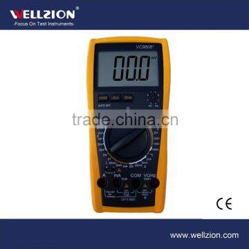 VC9808+,china multimeter with 2000uF capacitance test,3 1/2 digits