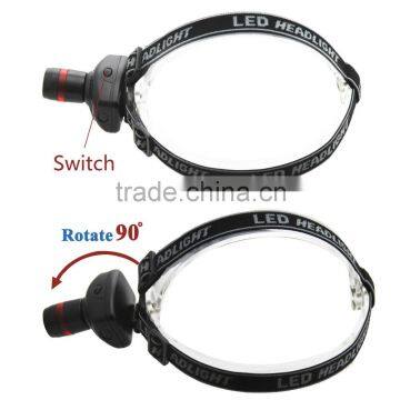 3W Focus Zoom LED Headlamp 3 Mode Energy Saving Outdoor Sports Camping Fishing Head Lamp Flashlights photo-2