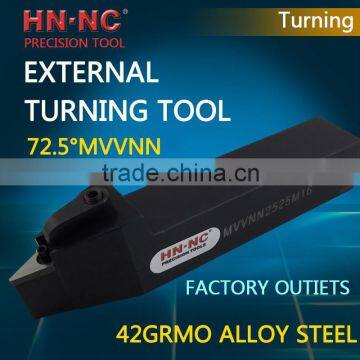 Indexable Carbide CNC car Arbor MVVNN2525M16