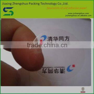 Hot sale manufaturer direct adhesive a3 transparent sticker paper