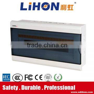 0.8mm Thick Steel 414*230*80 Size Noble Series Electrical Distribution Board With Grounding and Neutral Terminal photo-3