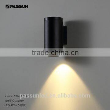 modern cylindrical IP65 outdoor led wall lights / lamps