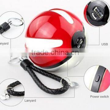 2016 HOT Pokeball Pokemon go Portable USB Charger Pokemon go Pokeball Power Bank photo-2