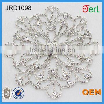 New!!! Fashion Wedding Cake Crystal Rhinestone Trims for Textile Fabrics/Wedding Dresses