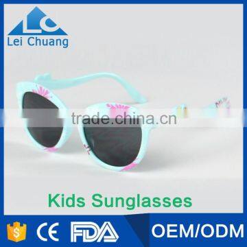 free sample fashion plastic kids sunglasses 1106