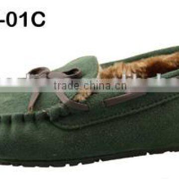 hand-made art and craft shoes indoor soft shell plush shoes stitching shoes