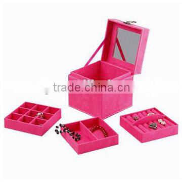 Jewelry packaging box set of velvet packaging box
