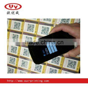 Unique Customized QR Code Sticker Printing