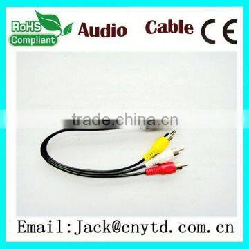 Hot Saling rca cable with ground cable Super speed