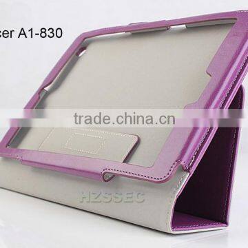 Protective pu Leather Tablet Case With Stand Function for Acer Iconia A1-830 photo-2