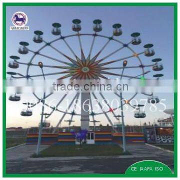 China Family Theme Amusement Park Rides 30m Ferris Wheel With Led Lights for Mall