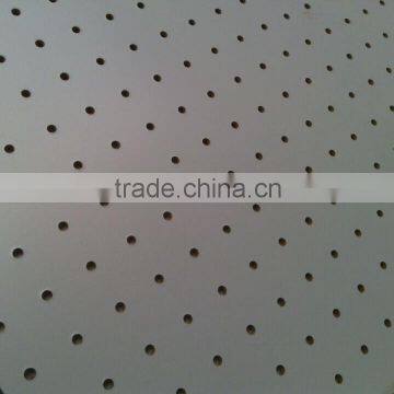 White Melamine 6mm MDF Pegboard