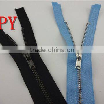 close end metal zipper