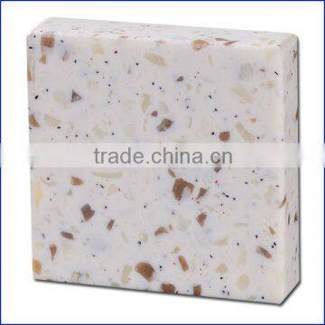 SGS approval Modified acrylic solid surface slab for bathroom/kitchen/vanity