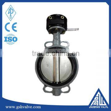 metal epdm seat wafer butterfly valve