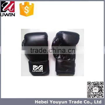 PU grant custom logo personalized boxing gloves with breathable mesh