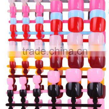 G5-007 480pcs Colourful toe nails .ABS Colourful false toe nails