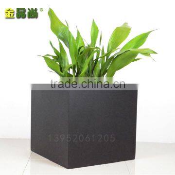 Matt White Square Long Use Life FRP Flower Pots photo-4