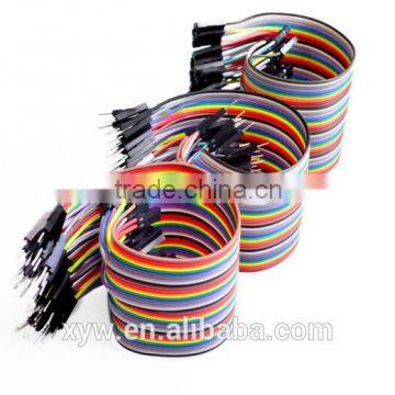 Dupont line 120pcs 20cm male to male + male to female and female to female jumper wire Dupont cable for Arduino