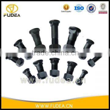 Excavator 12.9 grade screw plot nut dimension M20*75