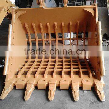 excavator Case CX350 rock skeleton bucket