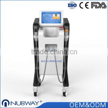 High efficiency ! Automatic electric microneedle machine treat for skin rejuvenation with Two heads