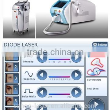 Professional Body & Facial hair removal permanent diode laser 810nm